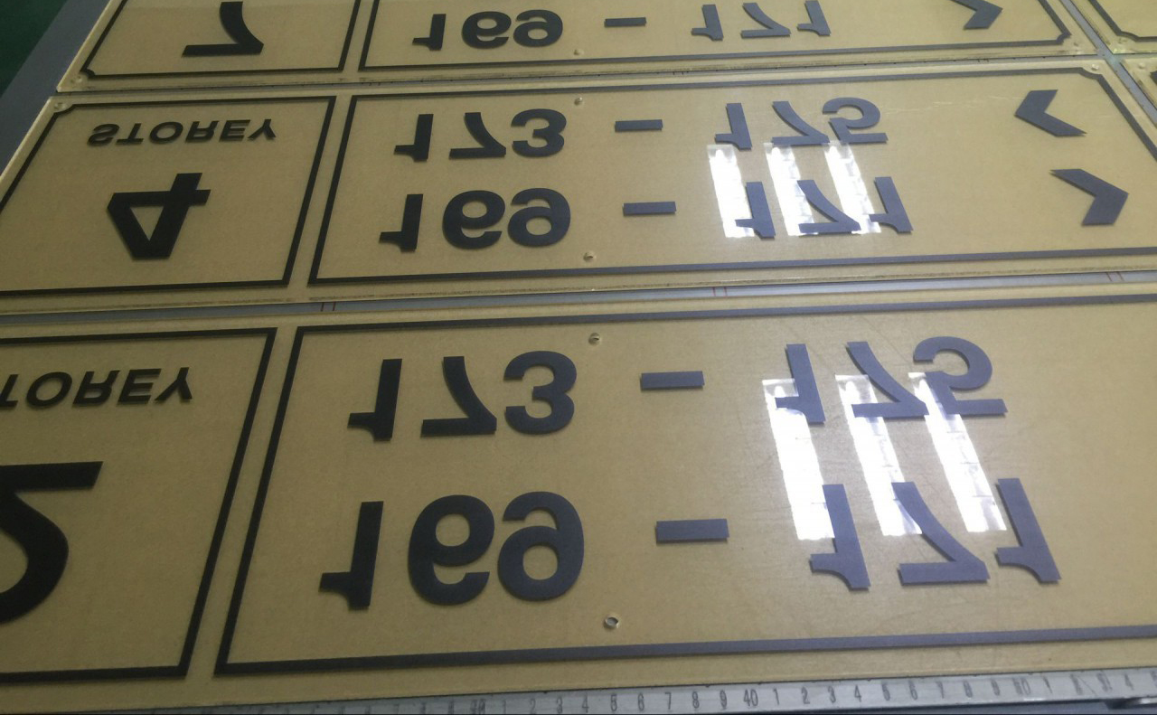 亚克力反打正看