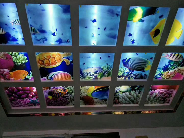 UV-亚克力天花制作